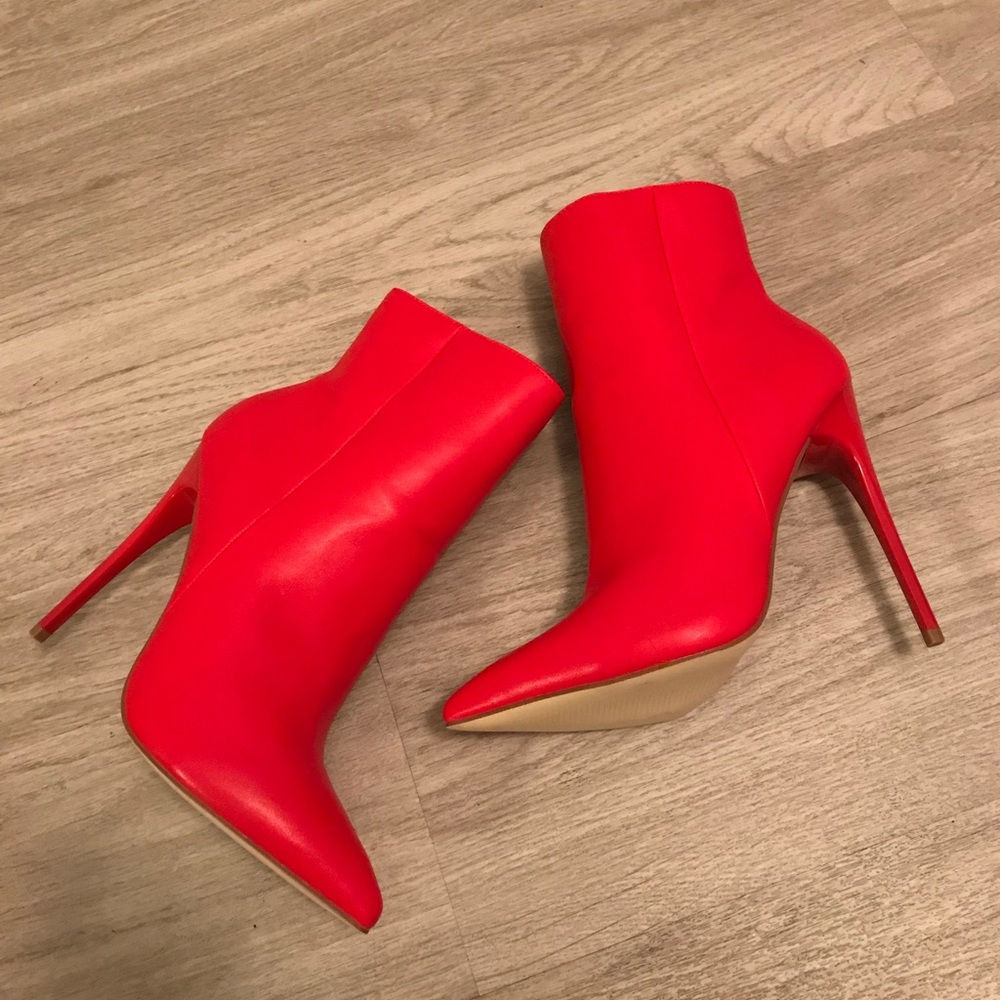 Red booties